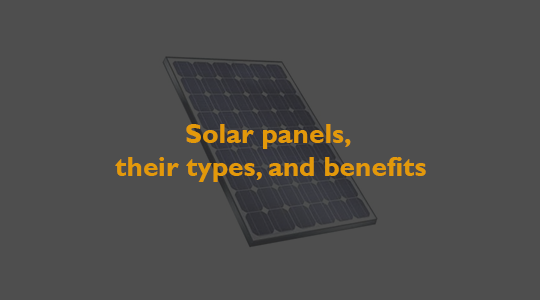 Solar panels, their types, and benefits - Surya Urja India